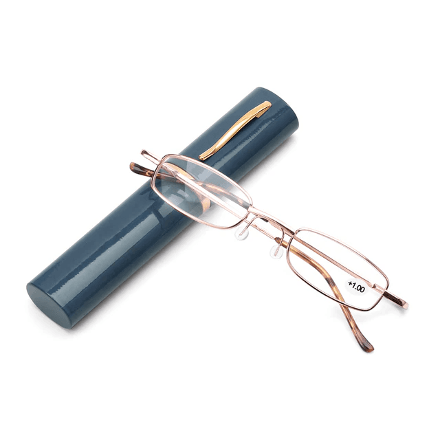 image-Classic HD Spring Compact Reading Glasses Readers Travel Slim Design