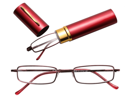 image-Classic HD Spring Compact Reading Glasses Readers Travel Slim Design