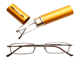 image-Classic HD Spring Compact Reading Glasses Readers Travel Slim Design