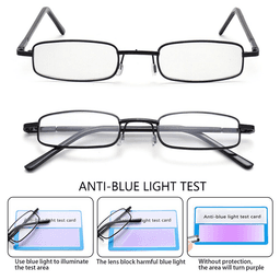 image-Classic HD Spring Compact Reading Glasses Readers Travel Slim Design