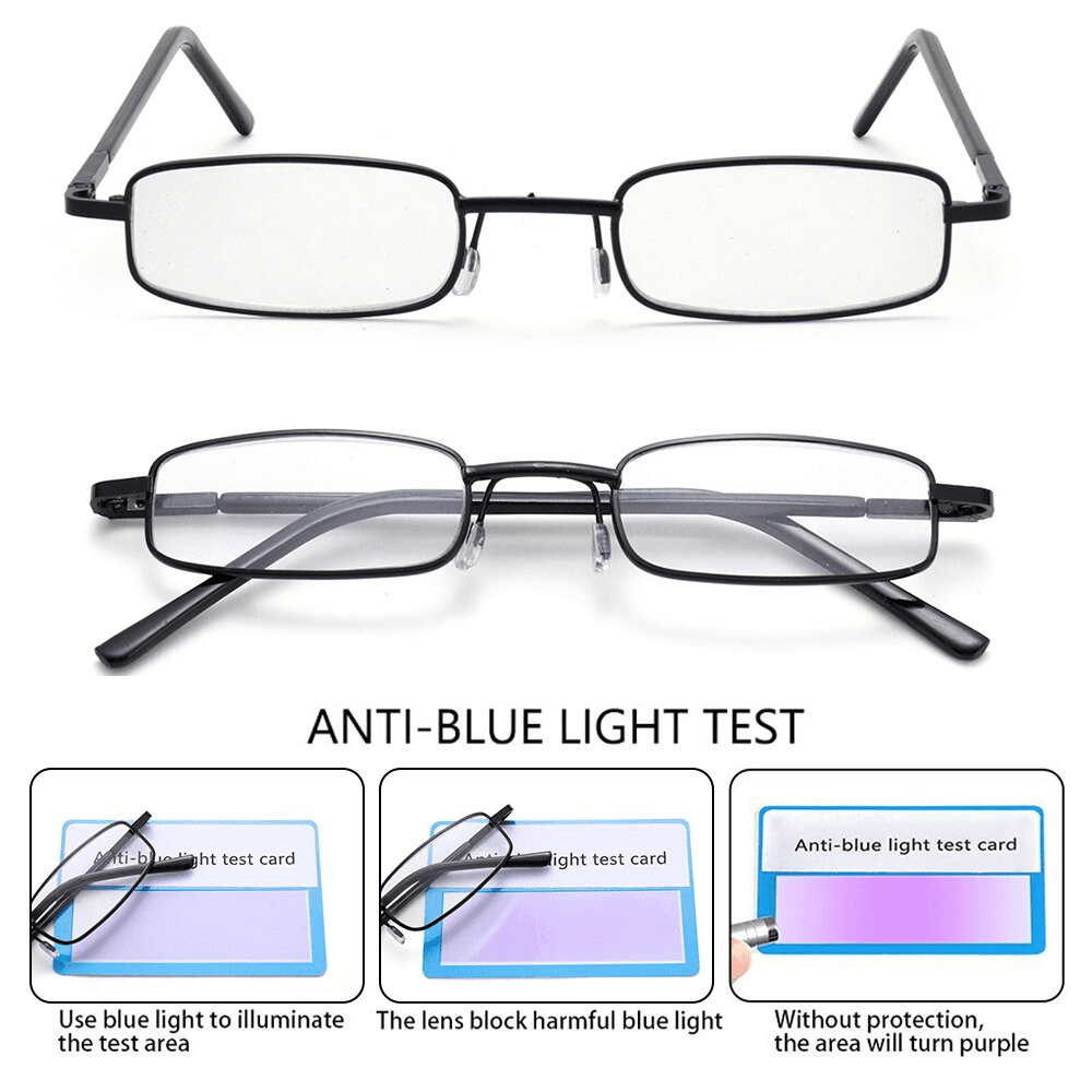 image-Classic HD Spring Compact Reading Glasses Readers Travel Slim Design