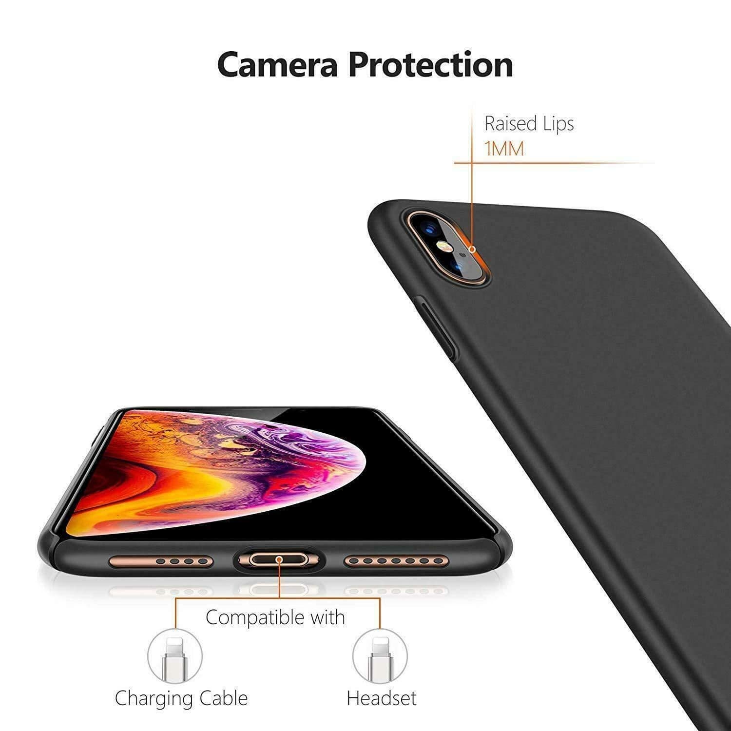 image-For iPhone 7 8 11 12 13 14 Plus XR XS Case Shockproof Ultra Thin Slim