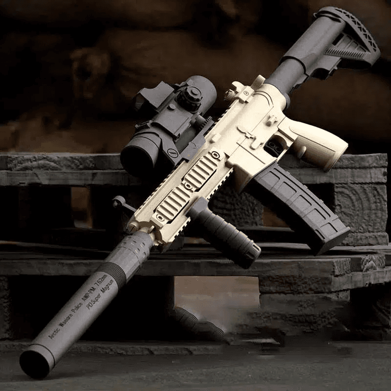 image-M416 Semi-Auto Soft Bullet Shell Ejection Toy Gun