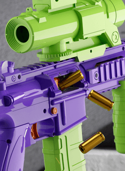image-M416 Semi-Auto Soft Bullet Shell Ejection Toy Gun