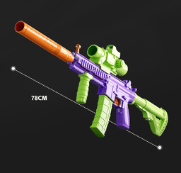 image-M416 Semi-Auto Soft Bullet Shell Ejection Toy Gun