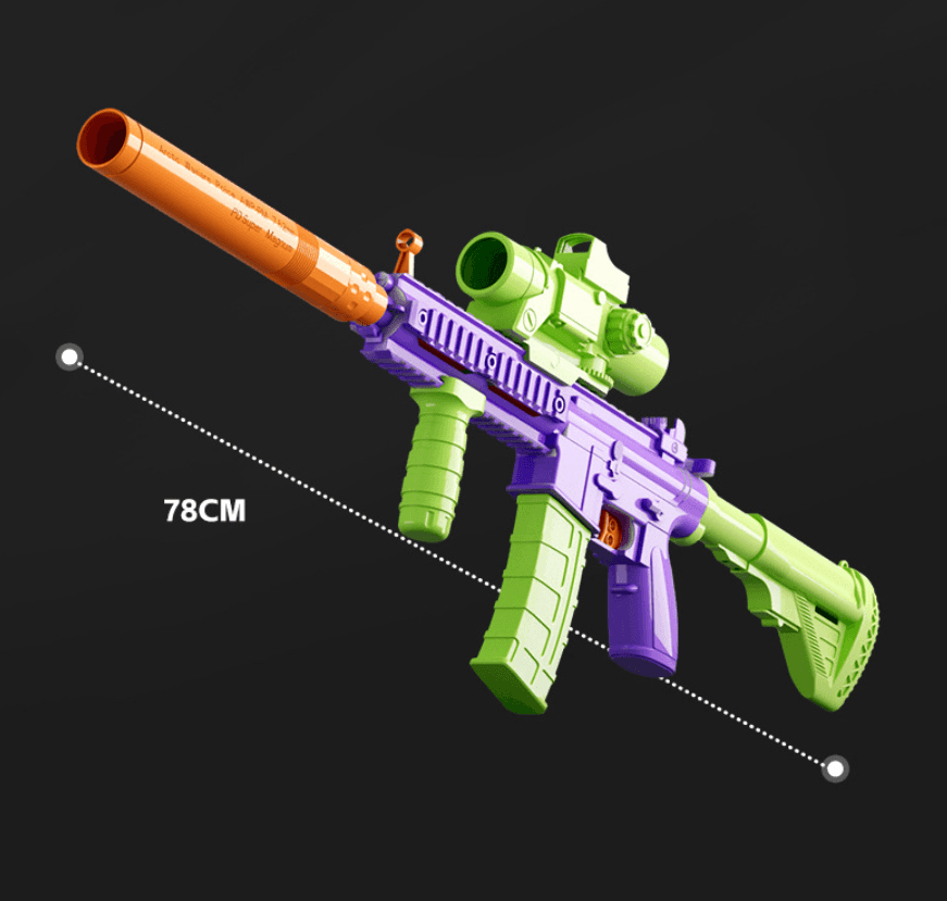 image-M416 Semi-Auto Soft Bullet Shell Ejection Toy Gun