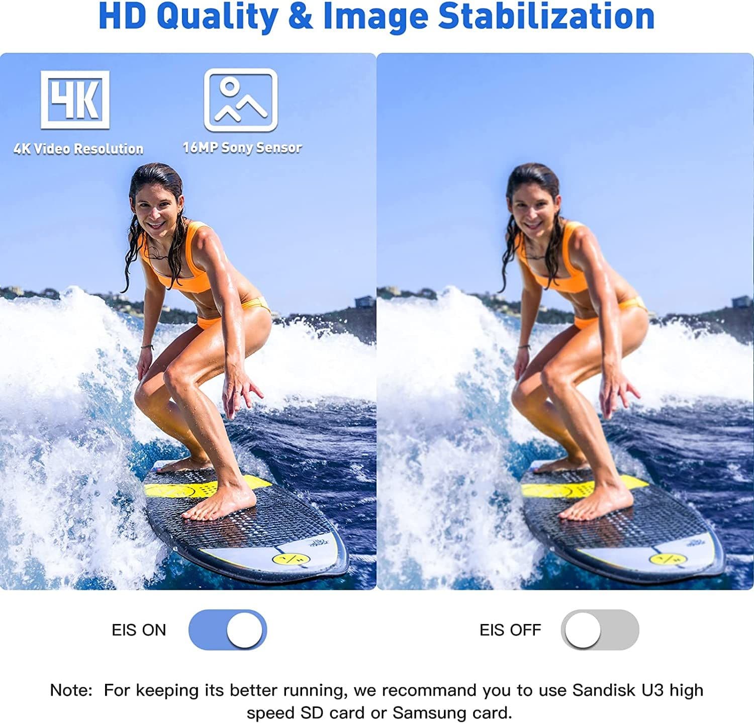 image-SJCAM C200 4K 24FPS Action Camera Ultra HD Underwater Camera
