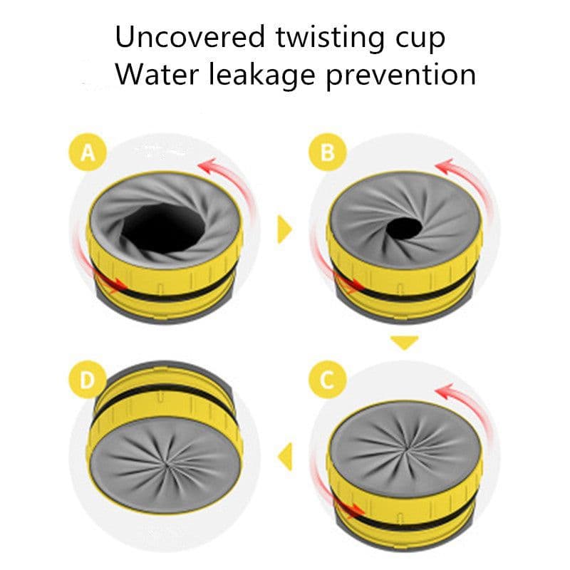image-Creative Twist Cup Neolid No Cover Portable Hand Straw Cup