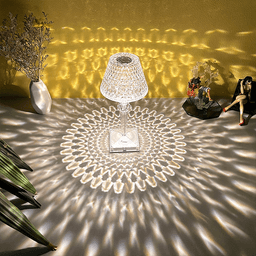 image-Romantic Diamond Crystal Lamp for Home Restaurant Bar