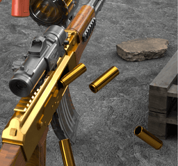 image-Electric Toy Gun AK47 EVA Soft Bullet Toy Gun