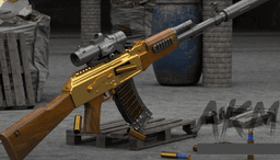 image-Electric Toy Gun AK47 EVA Soft Bullet Toy Gun