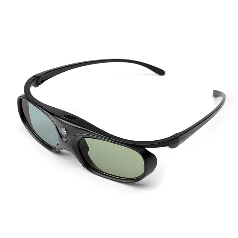image-3D Glass DLP-Link Active Shutter LCD 3D Glasses Rechargeable