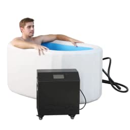 image-Inflatable Ice Bath Tub 0.8HP WIFI Water Cold Plunge Chiller