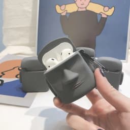 image-Stone Statue Stereo Silicone Bluetooth Headset Shell