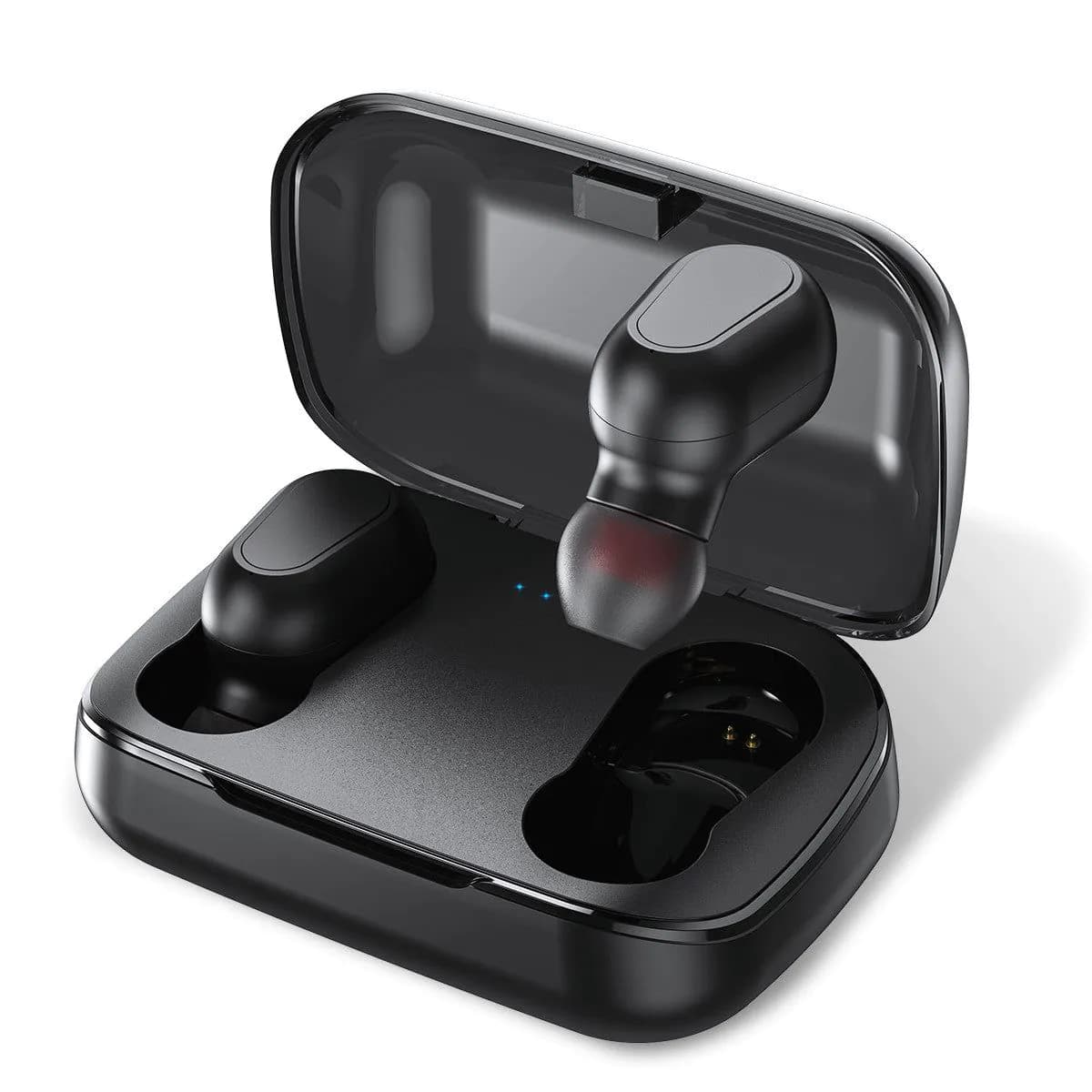 image-Mini Bluetooth Wireless Headphones 5.0 Double Earbuds