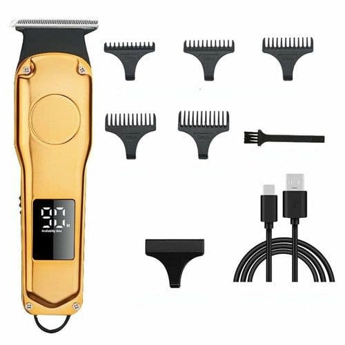 image-Professional Hair Clipper Rechargeable Electric Barber Cutting Machine