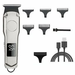 image-Professional Hair Clipper Rechargeable Electric Barber Cutting Machine