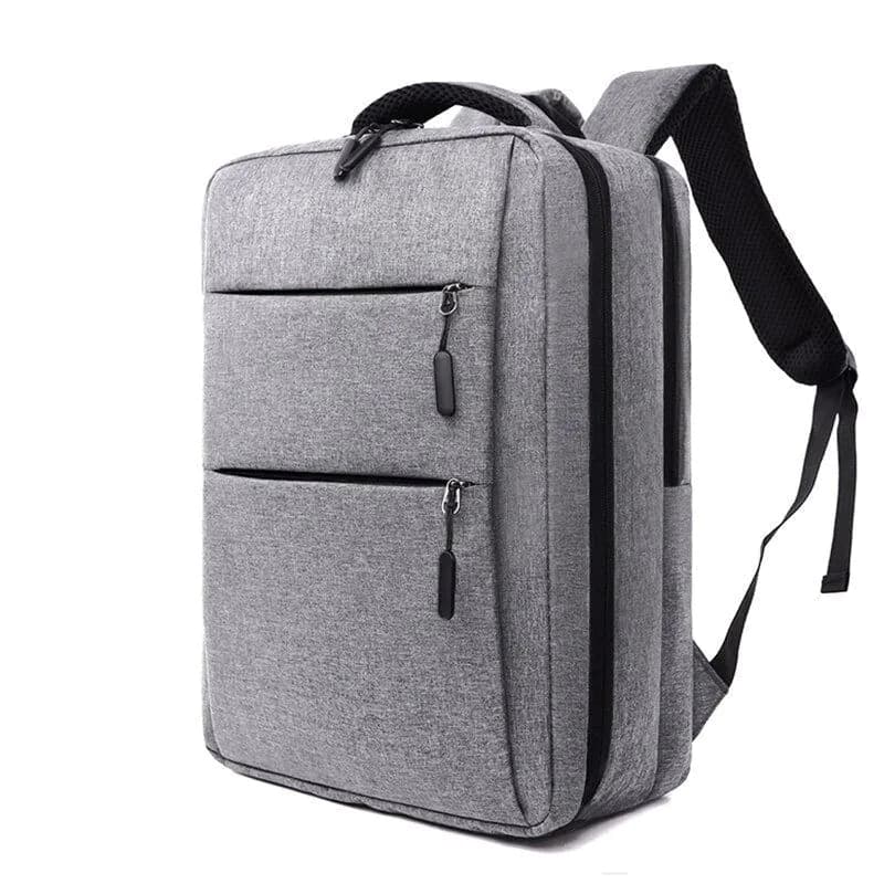 image-Business Man Backpack Waterproof Oxford Cloth Bag Multifunctional USB