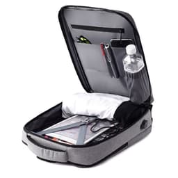image-Business Man Backpack Waterproof Oxford Cloth Bag Multifunctional USB