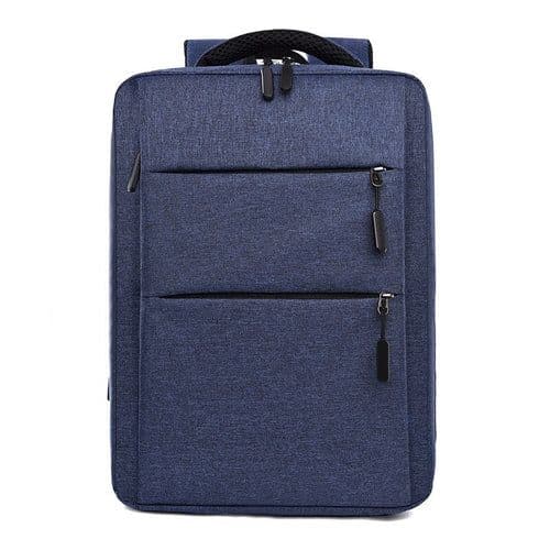 image-Business Man Backpack Waterproof Oxford Cloth Bag Multifunctional USB