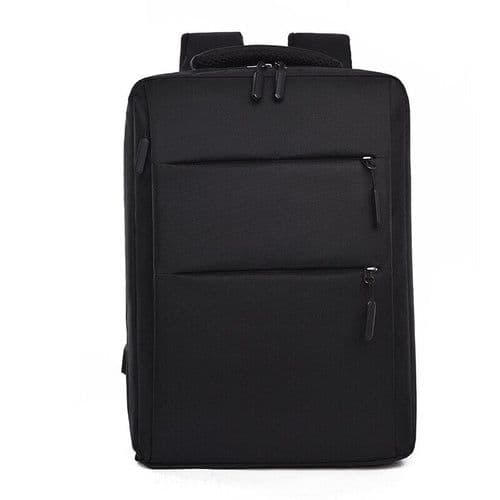 image-Business Man Backpack Waterproof Oxford Cloth Bag Multifunctional USB