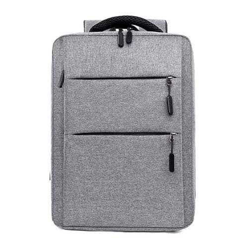 image-Business Man Backpack Waterproof Oxford Cloth Bag Multifunctional USB
