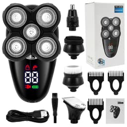image-Electric Razor for Men Bald Head Shaver LED Display