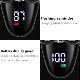 image-Electric Razor for Men Bald Head Shaver LED Display