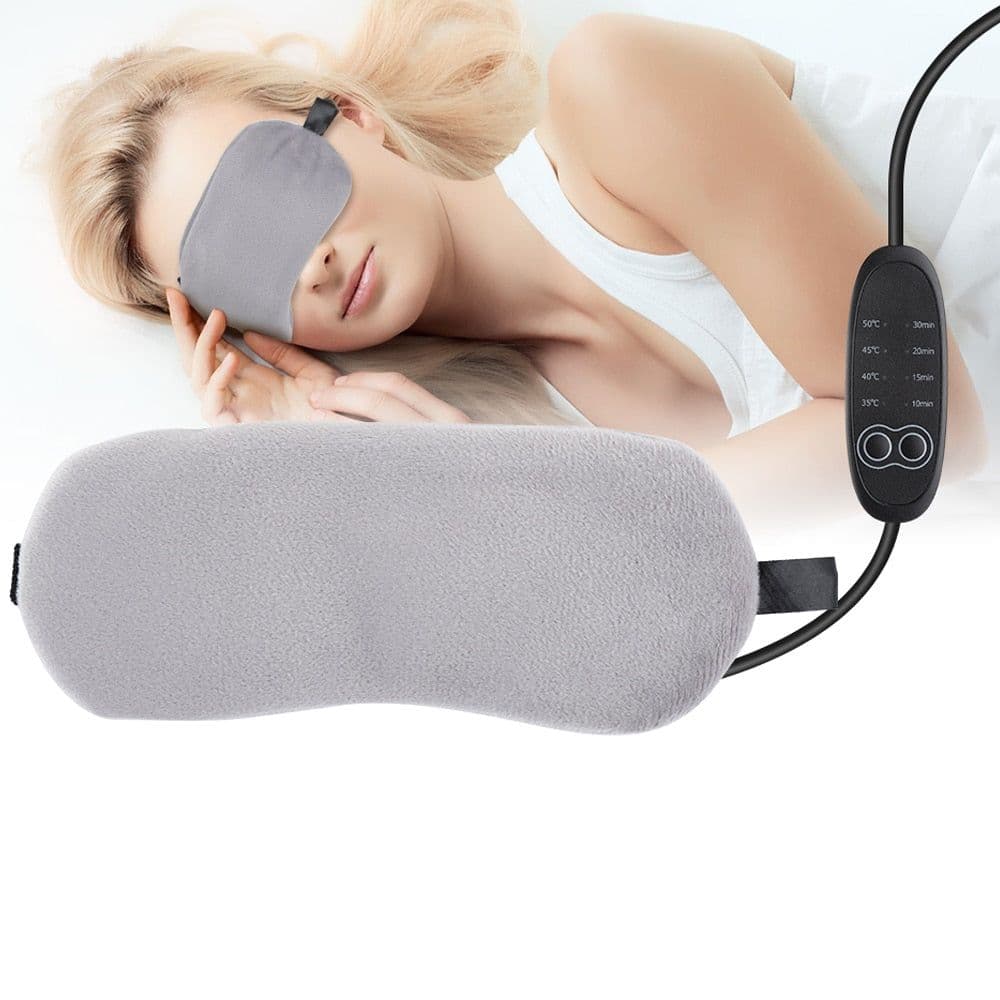 image-Heated Eye Mask Cold & Warm Eye Compress Aroma Therapy Dry Eyes Dark