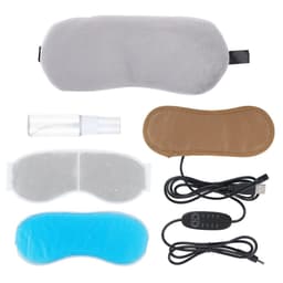 image-Heated Eye Mask Cold & Warm Eye Compress Aroma Therapy Dry Eyes Dark