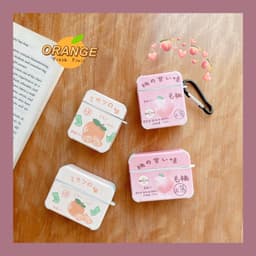 image-Peach Earphone Case 1 2 Generation Pro Protective Case