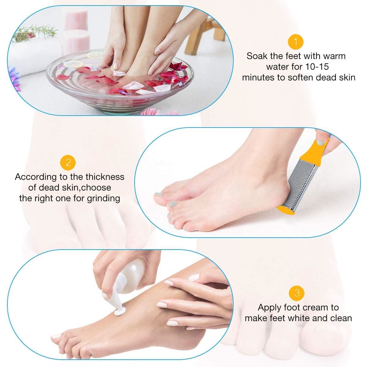 image-17 in 1 Professional Foot Care Kit Pedicure Tools Set