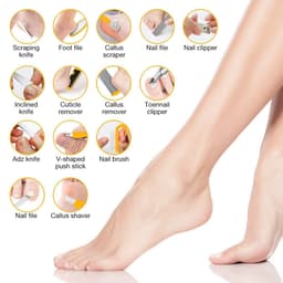image-17 in 1 Professional Foot Care Kit Pedicure Tools Set