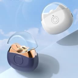 image-Portable Mini Electric Nail Clipper Polisher With Light Low Noise Nail
