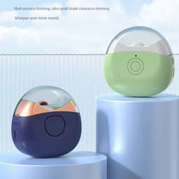 image-Portable Mini Electric Nail Clipper Polisher With Light Low Noise Nail