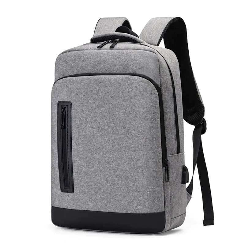 image-Business Backpacks For Men Multifunctional USB Charging Bag Waterproof