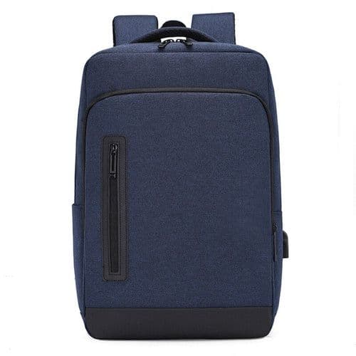 image-Business Backpacks For Men Multifunctional USB Charging Bag Waterproof