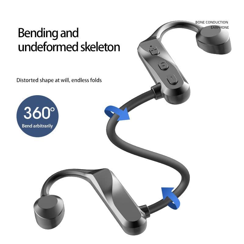 image-Bone Conduction Bluetooth 5.0 Waterproof Headphones