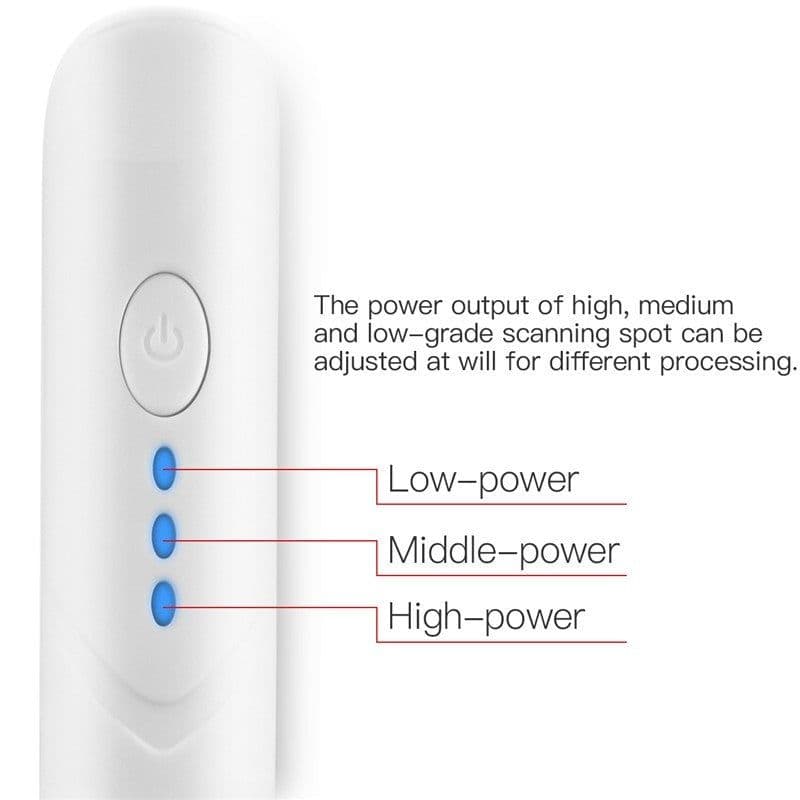 image-Electric Mini Laser Pen Tattoo Mole Removal Machine Face Care Skin Tag