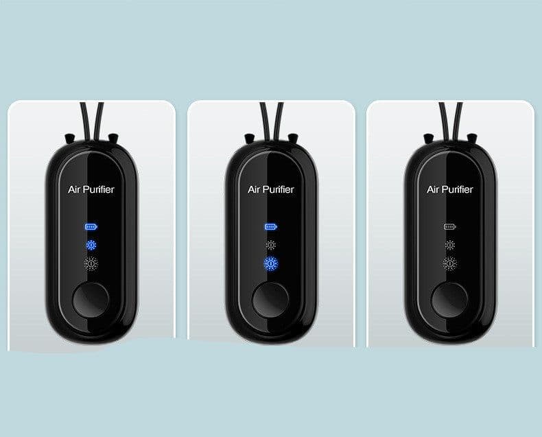 image-Hanging Neck Negative Ion Sterilization Air Purifier