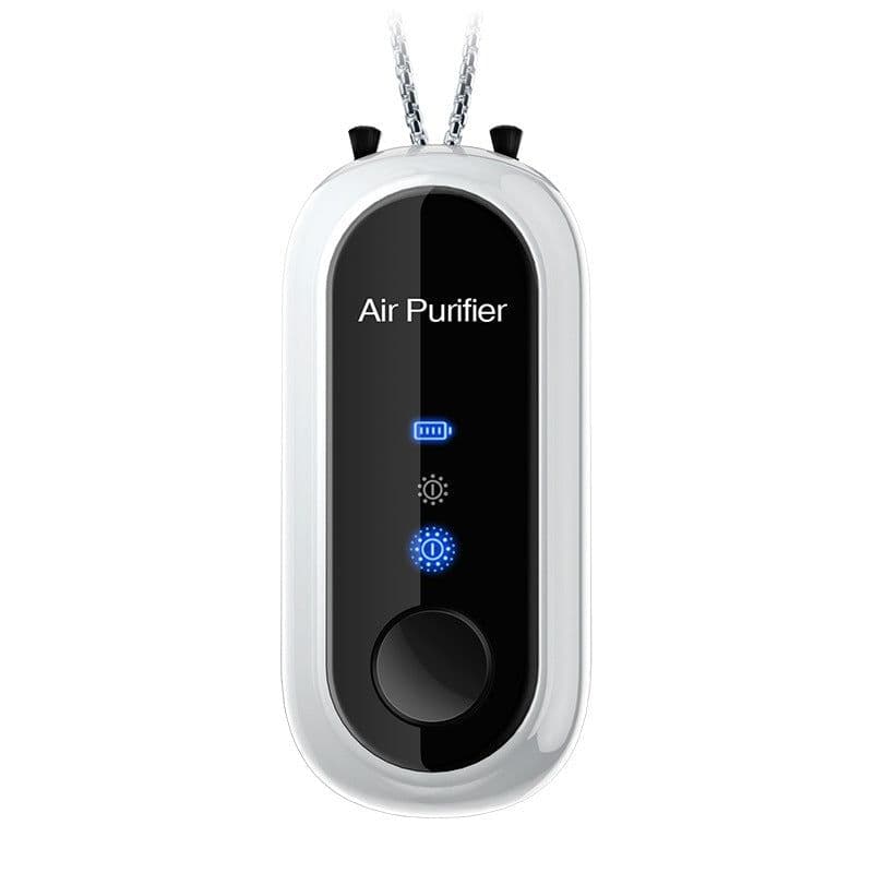 image-Hanging Neck Negative Ion Sterilization Air Purifier