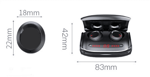 image-Wireless Bluetooth Headset 5.0 Earbuds