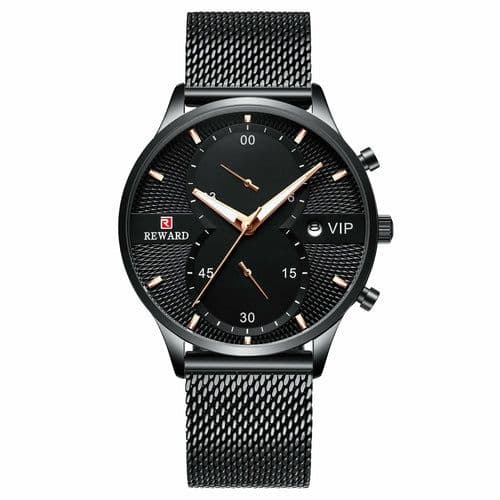 image-Men's Waterproof Quartz Watch Calendar Watch