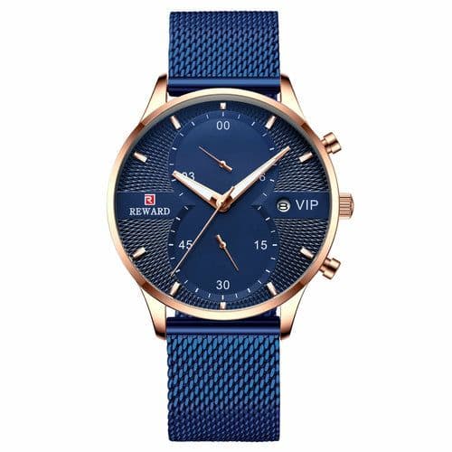 image-Men's Waterproof Quartz Watch Calendar Watch