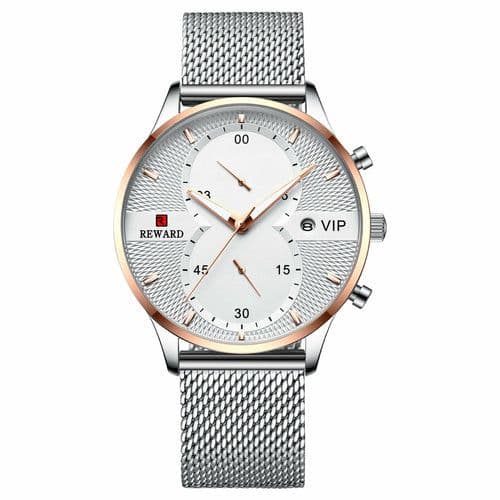 image-Men's Waterproof Quartz Watch Calendar Watch
