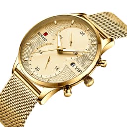 image-Men's Waterproof Quartz Watch Calendar Watch