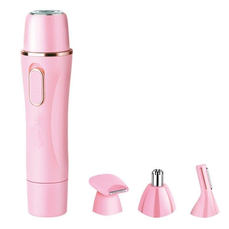 image-4 In 1 Female Eyebrow Trimmer Epilator Razor for Hair Removal