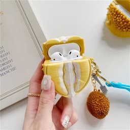 image-Creative Three-dimensional Durian Shape Earphone Case