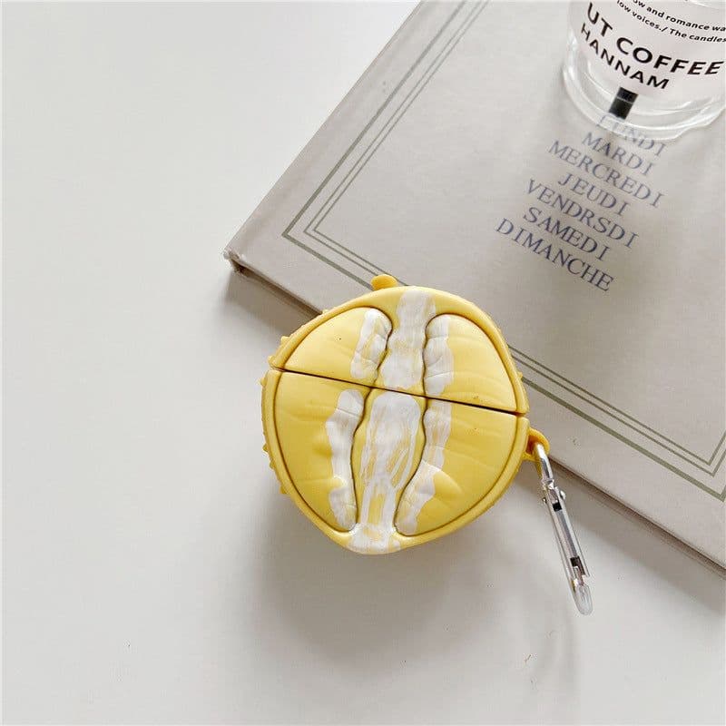 image-Creative Three-dimensional Durian Shape Earphone Case