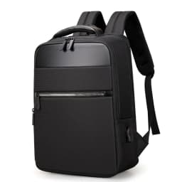 image-Mens Multifunction Waterproof Backpacks Large Capacity USB Charging